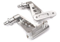 Integy C32427SILVER Billet Mach R Body Mounts/Posts: SCX6 JLU Wrangler