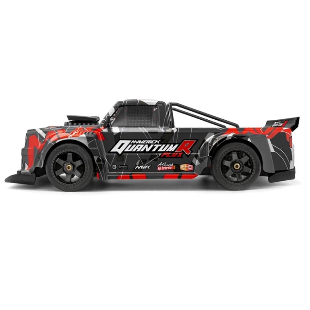 Maverick 150313 QuantumR Flux 4S 1/8 4WD RTR Race Truck - Grey / Red