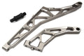 Integy C32401GREY Billet Machined Rear Chassis Braces (2): DBXL-E 2