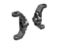 Traxxas 9733-GRAY Caster blocks, 6061-T6 Alum (Dark Titanium-Anodized) (Left & Right)