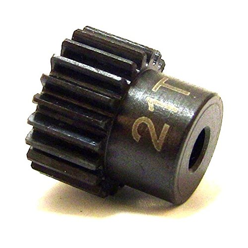 Hot Racing CSG1821 21t 48p Hardened Steel Pinion Gear 1/8 Bore