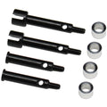 Hot Racing LMCB39W3 +3 Wide Steel Drive Shafts Axles: Losi Micro-B