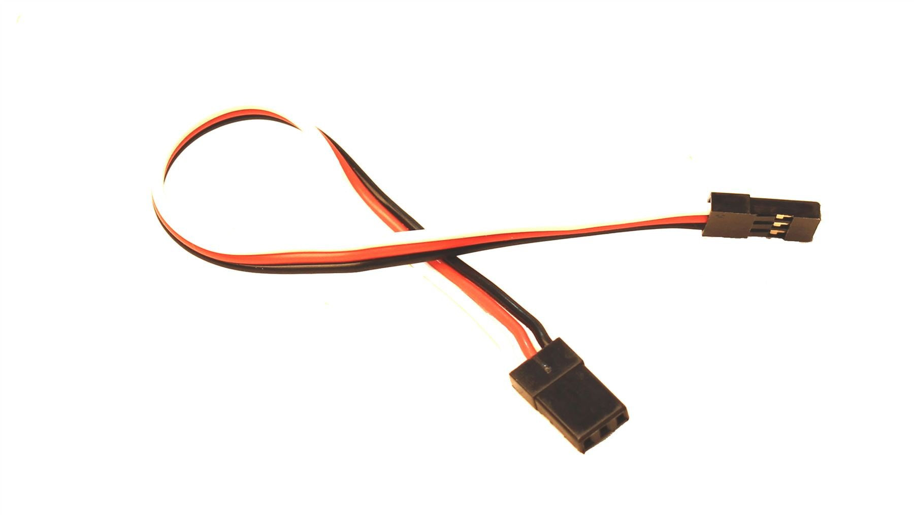 Racers Edge 1651 6" (152mm) universal extension lead 22AWG -Male
