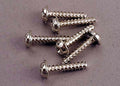 Traxxas 3288 Screws, 3x15mm Washerhead Self-Tapping (6)