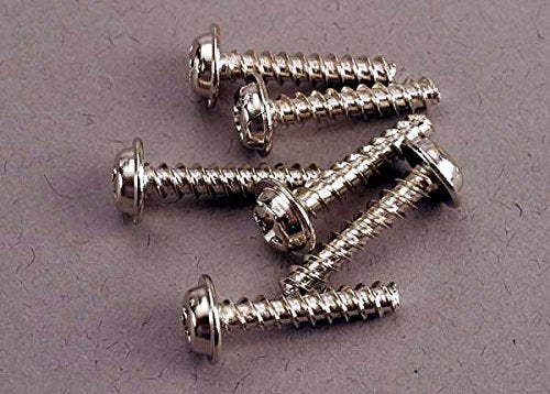 Traxxas 3288 Screws, 3x15mm Washerhead Self-Tapping (6)