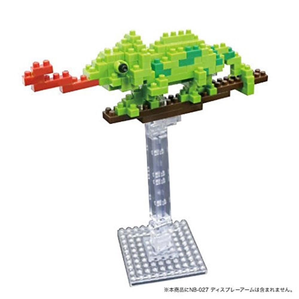 Nanoblock 14938 Chameleon "Reptilia", Nanoblock Collection Series