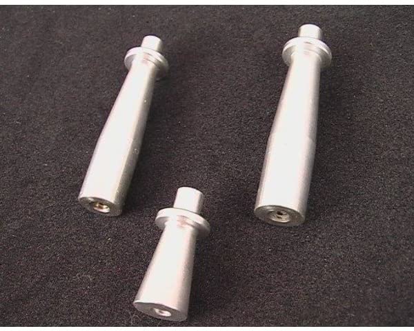 Hot Racing LST2608 Aluminum Fuel Tank Post Set Silver:lst