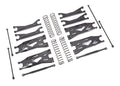 Traxxas 7895 Black Suspension Kit: X-Maxx WideMaxx