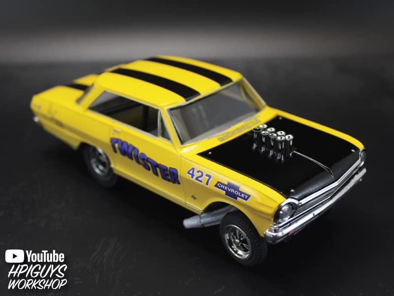 AMT 1293 1965 Chevy II Nova AWB "Twister" 1:25 Model Kit