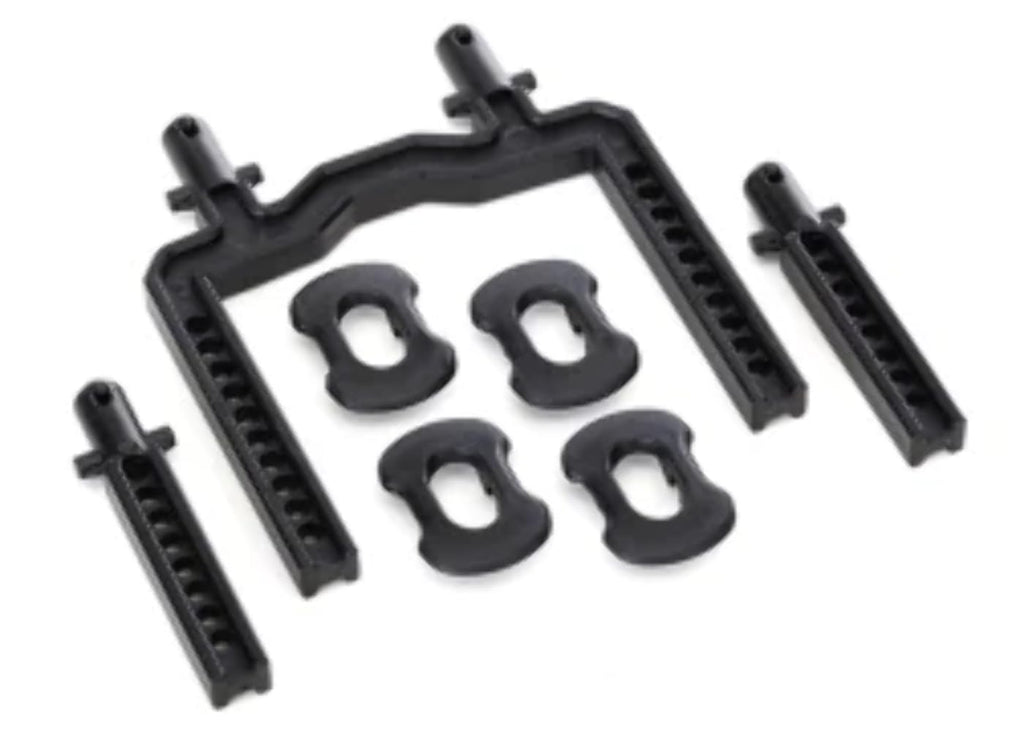 Traxxas 8315 Body Mounts, Front & Rear (Fits #8311 Body) (2)