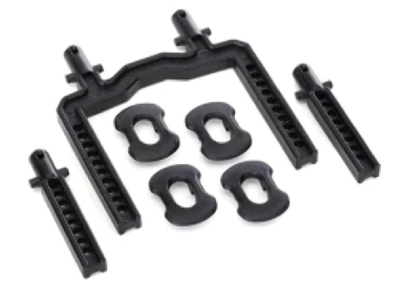 Traxxas 8315 Body Mounts, Front & Rear (Fits #8311 Body) (2)