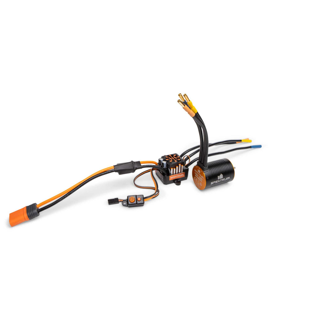 Spektrum SPMXSEMC13 Firma 100A Brushless Smart ESC / 6500Kv Sensorless Motor Combo: No-Prep