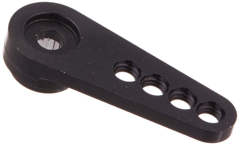 Dynamite DYN2561 Black Aluminum 1/2 Servo Arm: HiTec