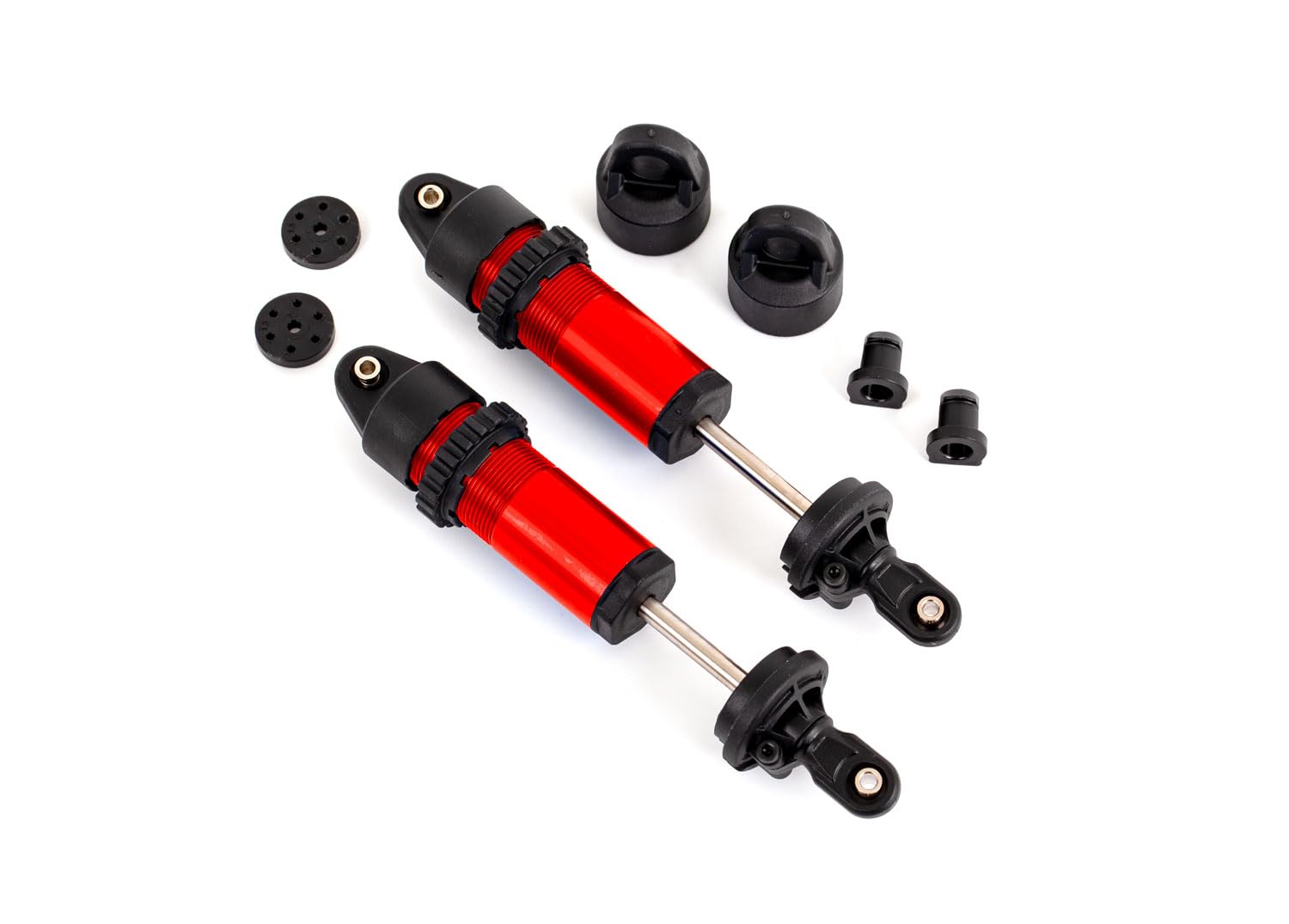 Traxxas 9660-RED Aluminum GT-Maxx Shocks, Red (2): Maxx & Maxx Slash