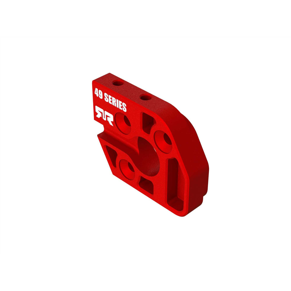 Arrma 320603 Aluminum Motor Plate 49 Series Red