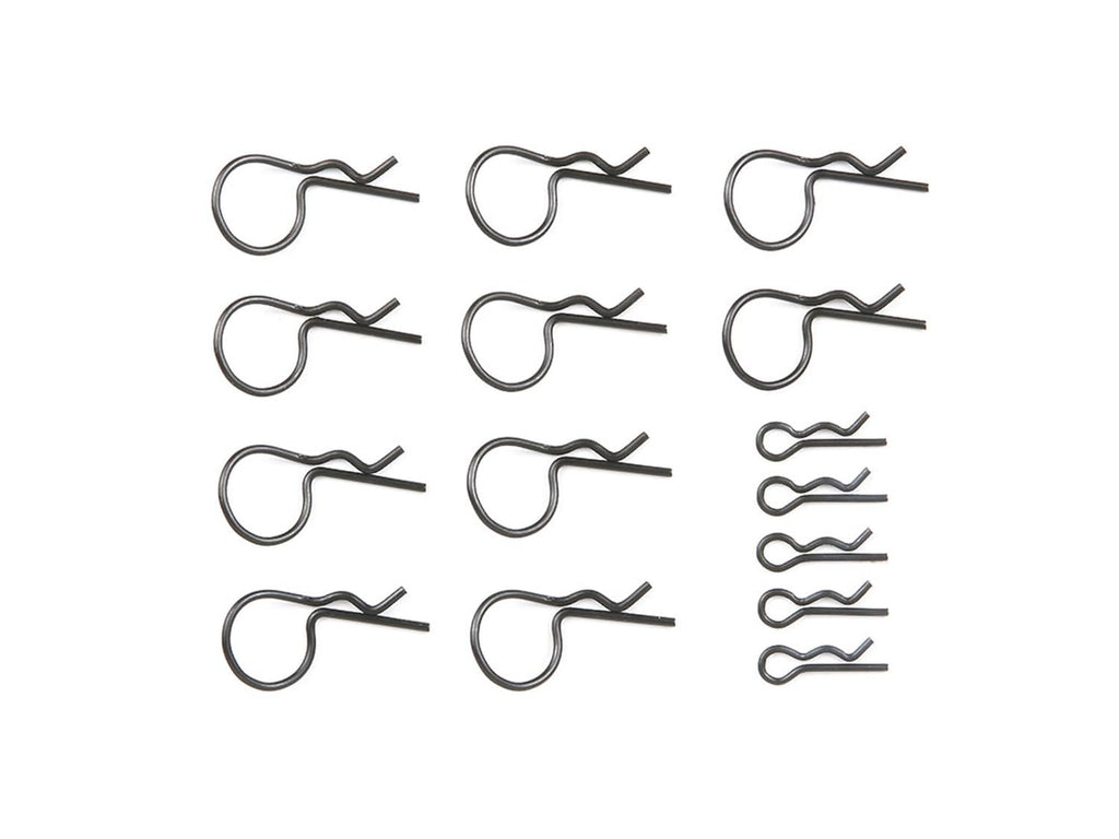Tamiya 50197 Snap Pin Set RC Body Clips Large Small 15pcs New