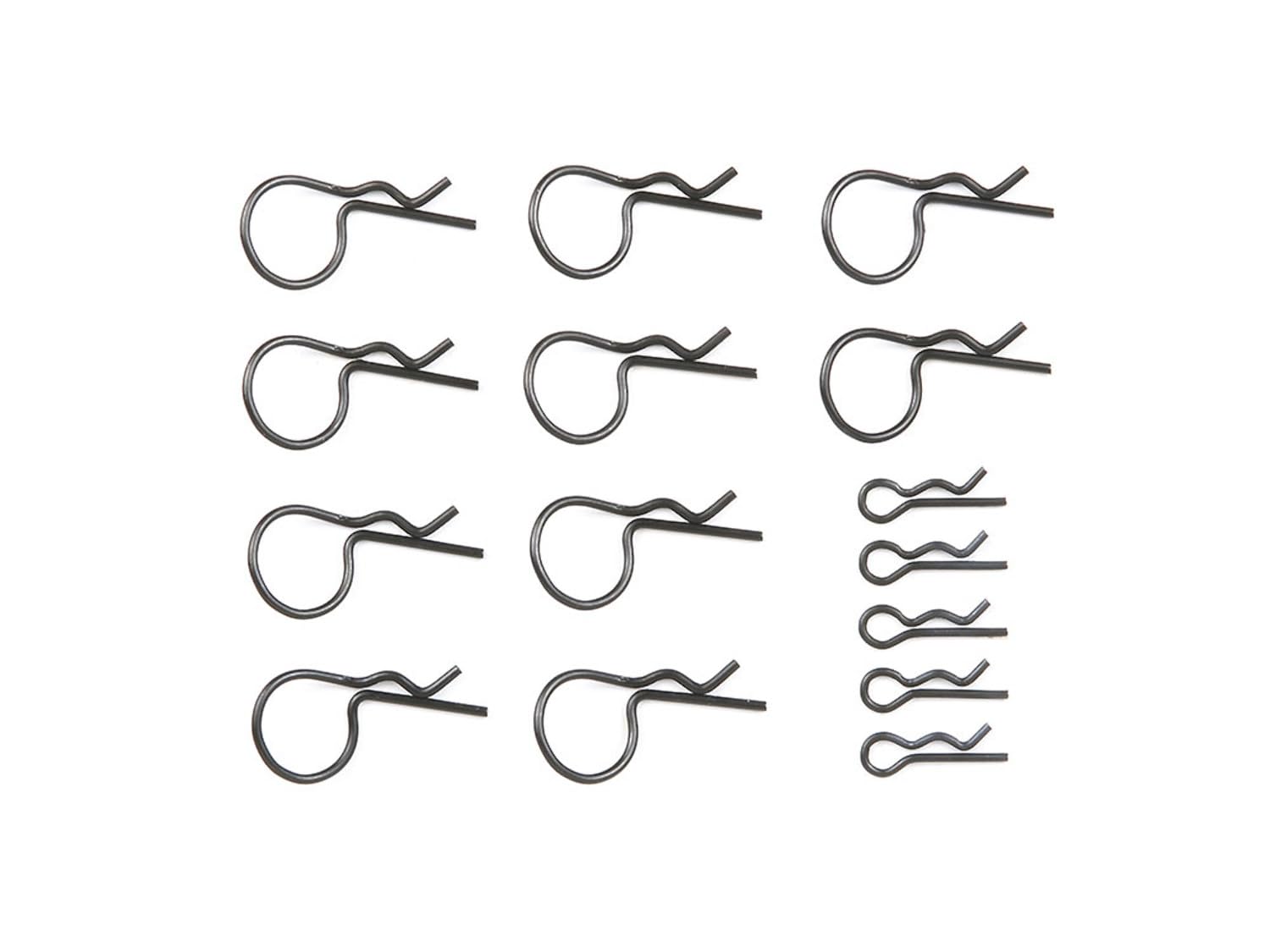 Tamiya 50197 Snap Pin Set RC Body Clips Large Small 15pcs New