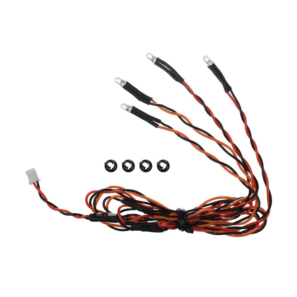 MyTrickRC RQRO Red/Orange Quad LED 3mm - 2-Red and 2-Orange on a Single