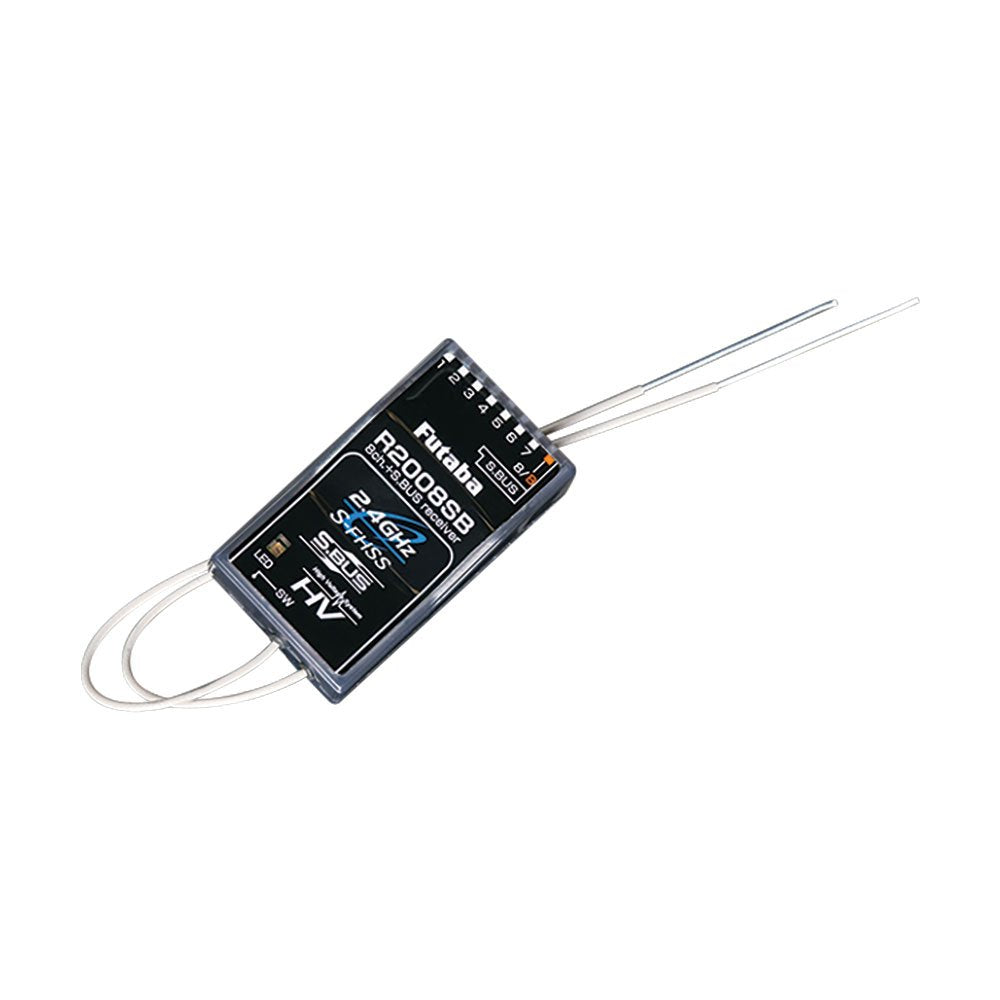 Futaba 01004369-3 T8J H 2.4GHz S-FHSS Heli Spec Radio System w/R2008SB