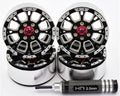 Hot Racing BLW19SLC01 Aluminum Billet 1.9 Beadlock Wheels w/12mm Hex C-style (4)