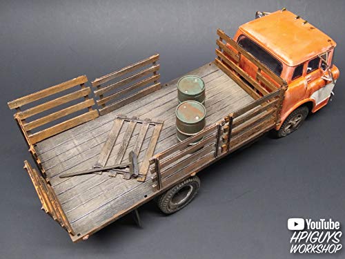 AMT 1147 1/25 Ford C600 Stake Bed w/ Coca-Cola Machine Model Kit