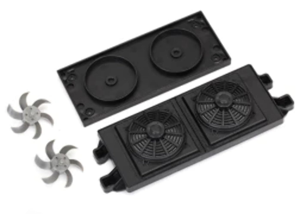 Traxxas 8421 Radiator, Black