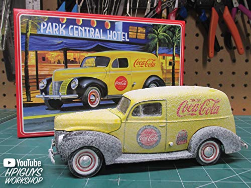 AMT 1161 1/25 1940 Ford Sedan Delivery Coca-Cola Model Kit