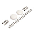 E-Flite EFL-1385 Tundra Beadlock Hubcaps, Locking Screws, Axle Spacers, Air Valve Plugs