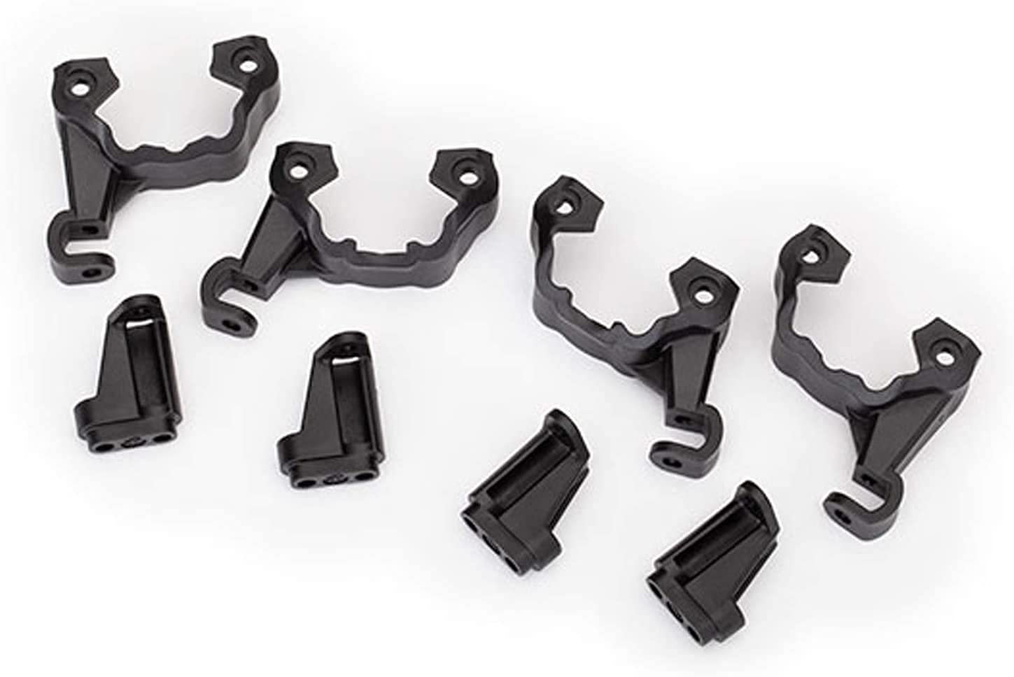 Traxxas 8885 Shock Mounts (Frame, Left (2), Right (2)), Portal Mounts