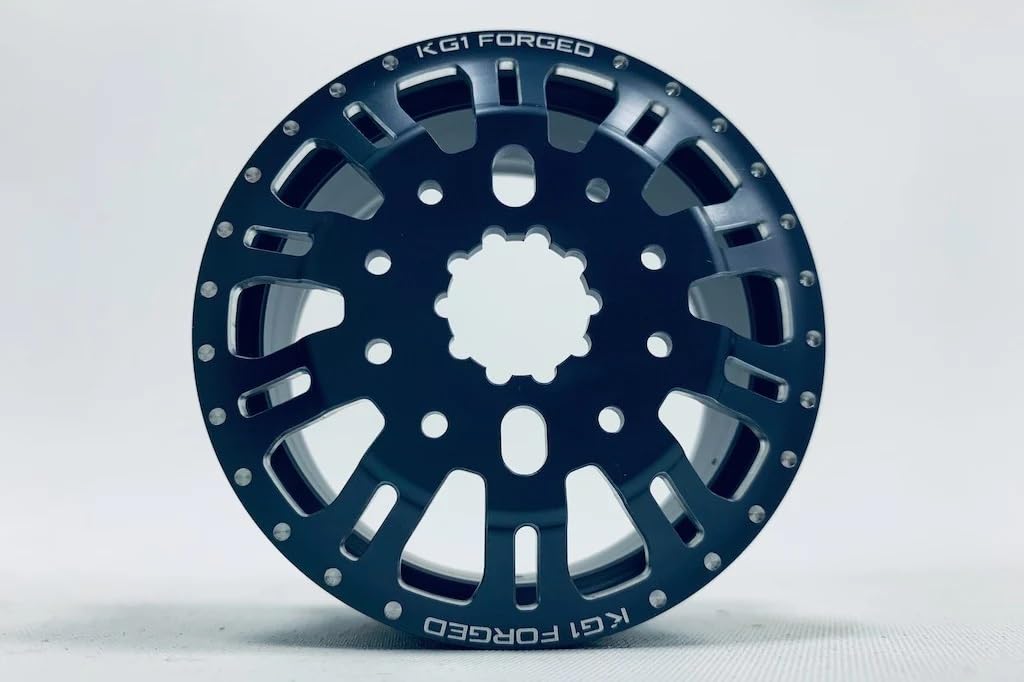 CEN Racing CKD0657 KG1 KD004 Duel Front Dually Wheel (Gunmetal Anodized,