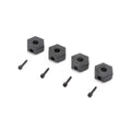 Losi LOS212050 12mm Wheel Hex and Screwpin (4): Mini LMT