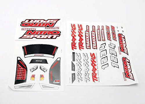 Traxxas 4513R Decal Sheets, Nitro Sport