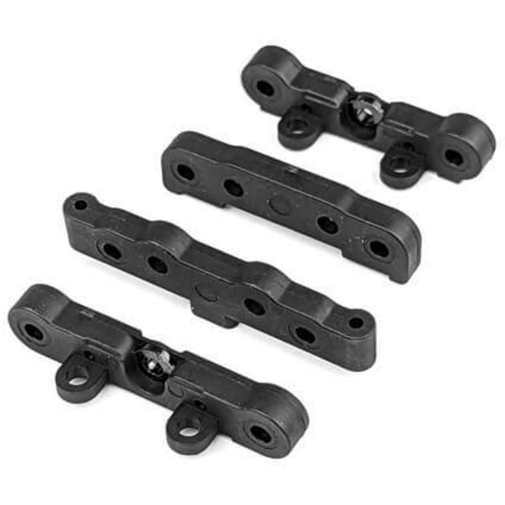 Tekno RC LLC 9561 Hinge Pin Brace Set (steel/composite, A/B/C/D, MT/SCT410 2.0)
