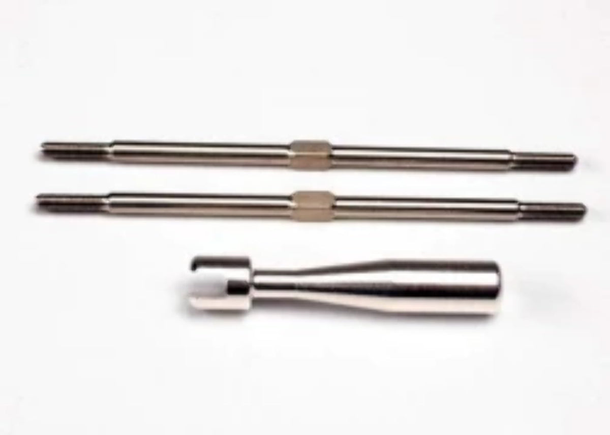 Traxxas 2338X 2338-X Titanium Turnbuckles (2) 94mm: T-Maxx/E-Maxx