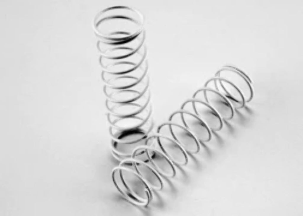 Traxxas 2457A Springs, Rear (White) (2)