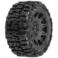 Pro-Line 1024010 1/6 Trencher F/R 5.7” Tires Mounted 24mm Black Raid 8x48 Hex (2)