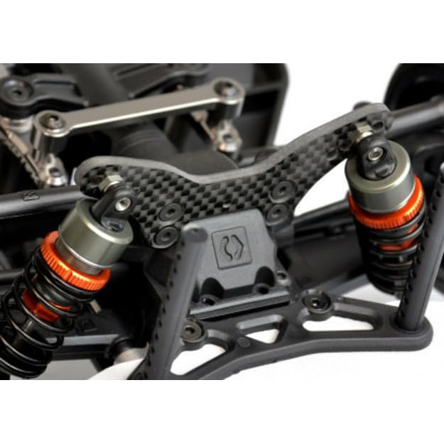 Exotek Racing 2166 Sport3 Front Carbon Fiber Tower, w/ Alloy Shock Ball