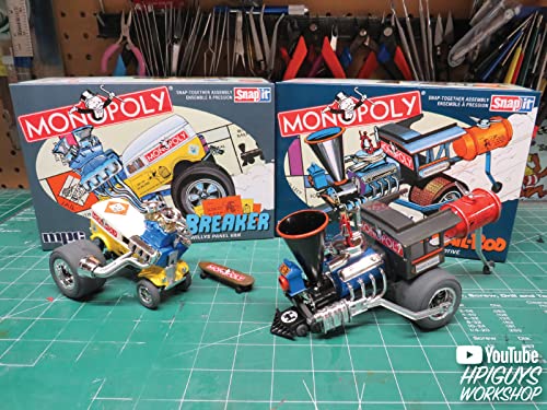 MPC 946M Monopoly Jail Breaker Custom Willys Panel SNAP1:25 Model Kit