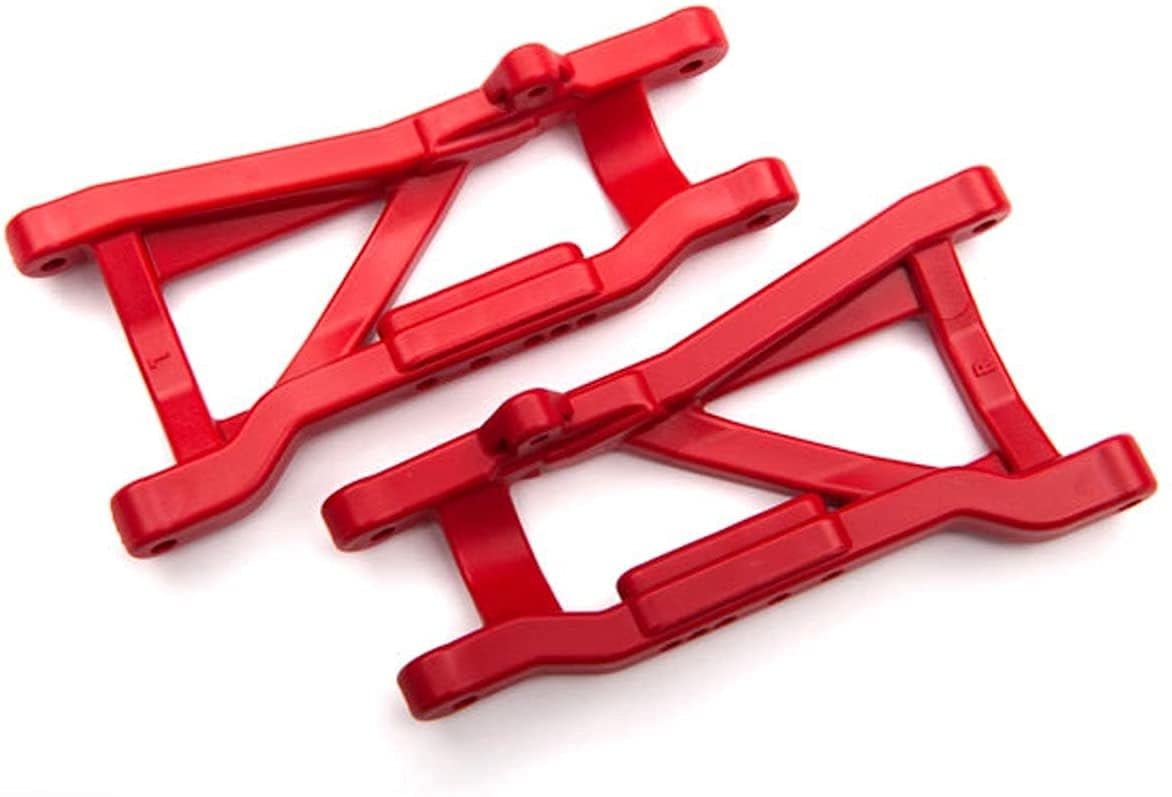Traxxas 2555R Red Suspension Arms, Rear (2) Heavy Duty, Cold Weather Material
