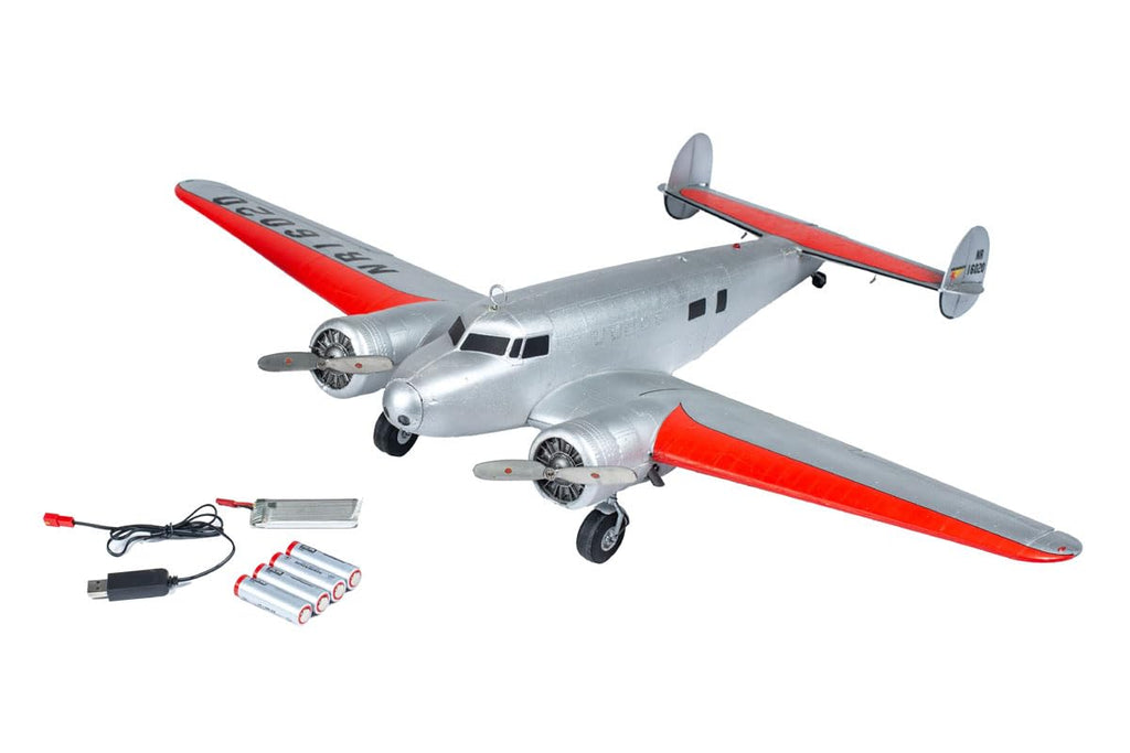 Rage R/C RGRA1402 Lockheed Electra Micro RFT Airplane (Requires Futaba TX)
