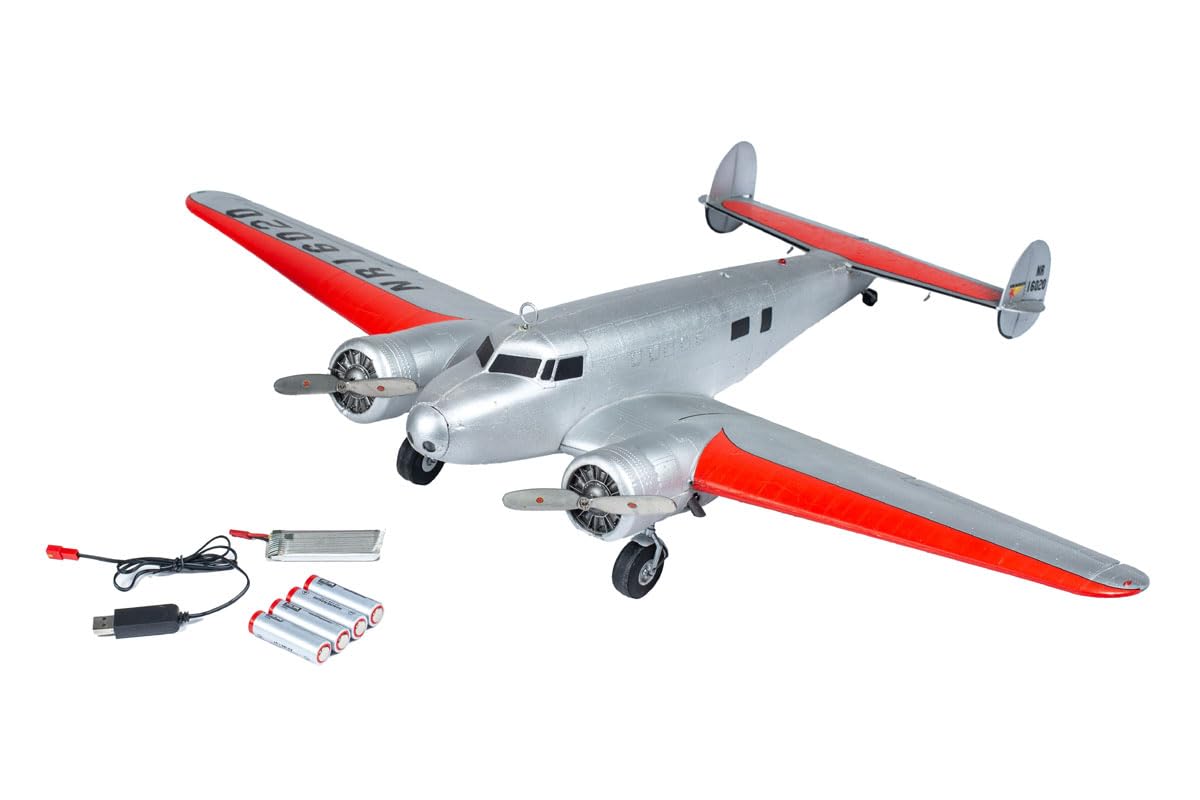 Rage R/C RGRA1402 Lockheed Electra Micro RFT Airplane (Requires Futaba TX)