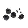Integy C29130BLACK Wheel Hex (4) for 1/10 Scale Enduro Sendero