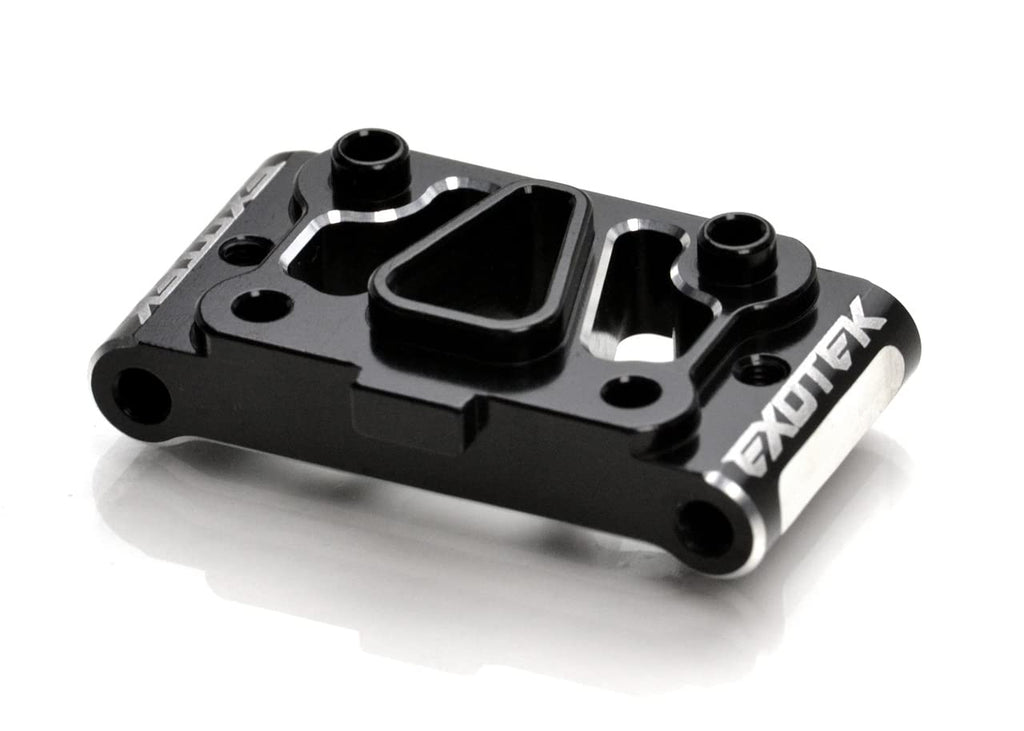 Exotek Racing 2025 22S HD Front Pivot, 7075 Black with Silver