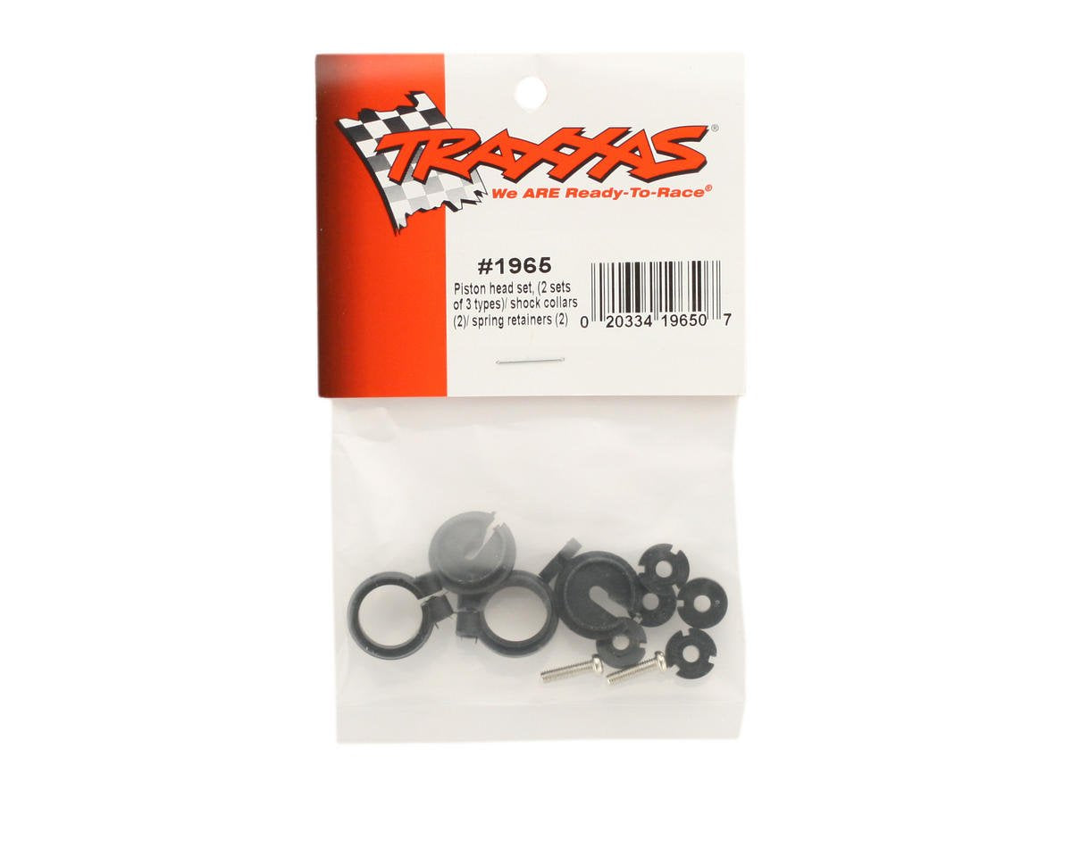 Traxxas 1965 Shock Piston Head Set: 1/10 Slash 4x4 & 2wd