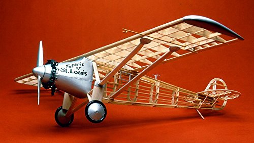 Guillow 807 Spirit of St. Louis Laser Cut 1/16 Scale Model Kit