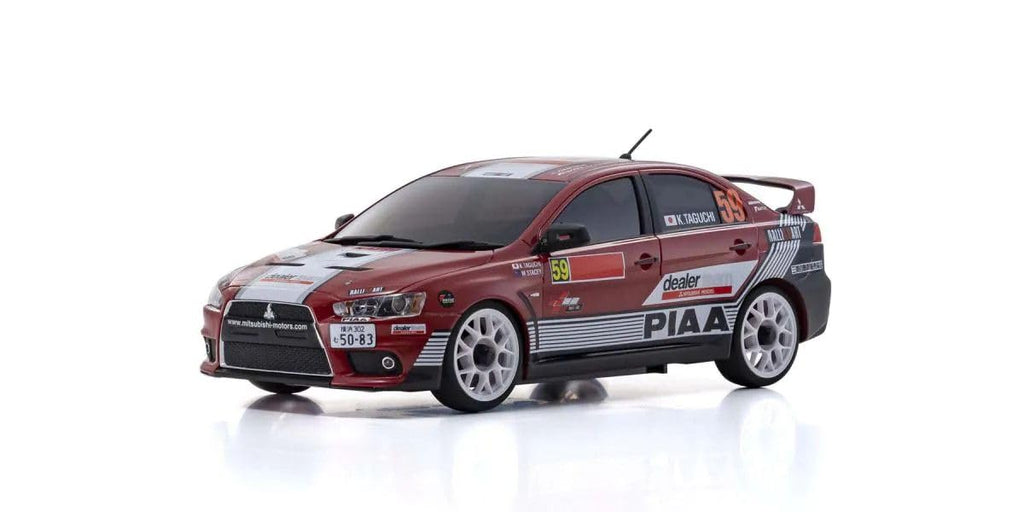 Kyosho MZP462M ASC MA020 Mitsubishi Lancer Evolution X Mitsubishi Dealer