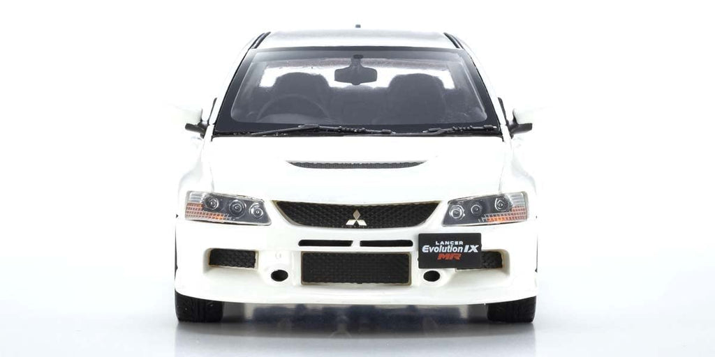 Kyosho KSR43111W 1/43 Scale Mitsubishi Lancer Evolution IX MR, White