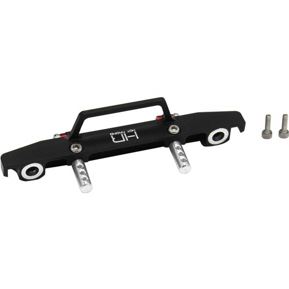 Hot Racing SXTF03CM01  Aluminum Front Bumper Fairlead Light Buckets SCX24