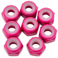 1UP Racing 870402 075 Aluminum Locknuts, M3, Hot Pink, 8pcs