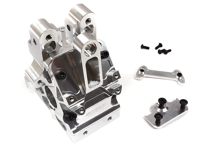 Integy C32551SILVER Billet Machined F/R Gear Box Housings for Arrma 1/5 Kraton 4X4 8S BLX